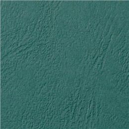 Kartondeckel GBC CE040045 LeatherGrain A4 250g, Lederoptik, dunkelgrün, Pack 100 Stk