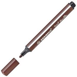 Filzstift Stabilo 368/945 Trio Scribbi braun dreieckig, Pack 5 Stk