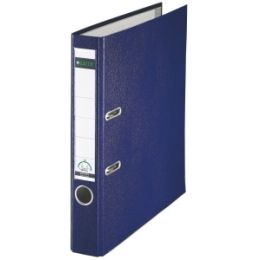 Ordner Leitz 1015-50-68 10155068 A4, 52mm, Pappe/PP-Folie, Wechselfenster, nachtblau