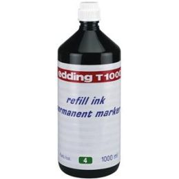 Permanentmarker-Nachfülltusche Edding T1000 4-T1000004 grün, für permanente Edding Marker, Flasche 1000ml