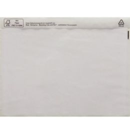 Begleitpapiertaschen 161078400 C6, ohne Aufdruck, Folie, selbstklebend, transparent, Pack 250 Stk