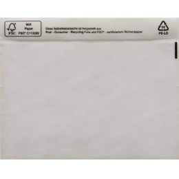 Begleitpapiertaschen 161034500 C5, ohne Aufdruck, Folie, selbstklebend, transparent, Pack 250 Stk