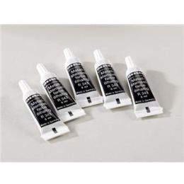 Stempelfarbe mit Öl Reiner 76019-000 R343 schwarz, Pack 15 Tuben je 5ml