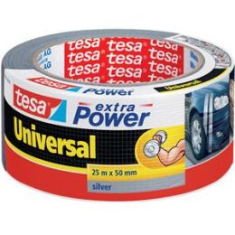 Gewebeband Tesa 56388-00000-12 extra Power Universal 50 mm x 25 m, silber