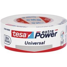 Gewebeband Tesa 56389-00002-06 extra Power Universal 50 mm x 50 m, weiß