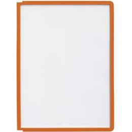 Sichttafel Durable 5606-09 560609 Sherpa Panel A4-hoch orange Kunststoff (PP), Pack 5 Stk