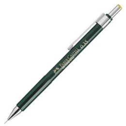 Druckbleistift Faber-Castell 136300 TK-Fine 9713 Minenstärke: 0,3mm, Schaftfarbe: grün