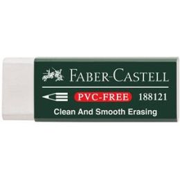 Radierer Faber-Castell 188121 7081N weiß TK-Vinyl, Pack 20 Stk