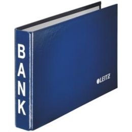 Bankordner Leitz 1002-00-35 10020035 233 x 144 x 35mm, 2 Ringe (20mm), Pappe/PP-Folie, blau
