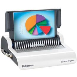 Bindegerät Fellowes 5620701 Pulsar-E 300 für Plastikbindung bis A4/38mm