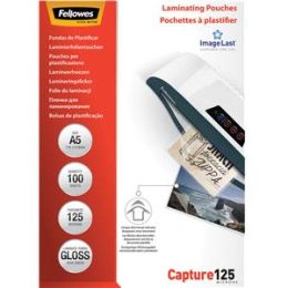 Laminierhülle Fellowes 5307302 A5 125micron glänzend Format: 160x216mm, Pack 100 Stk