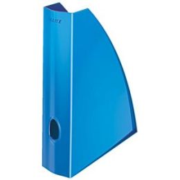 Stehsammler, Leitz 5277-10-36 (52771036), Wow, blau-metallic Kunststoff 75mm
