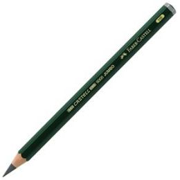 Bleistift, Faber-Castell 119300, 9000, HB Jumbo, Pack 6 Stk