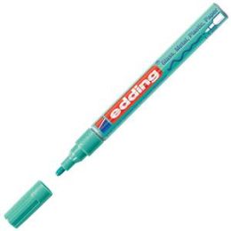 Glanzlack-Marker, Edding 751, 4-751-9-074, 1-2mm, Rundspitze, grün-metallic