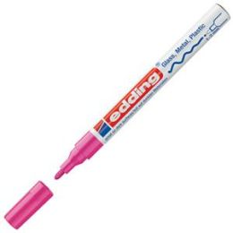 Glanzlack-Marker, Edding 751, 4-751-9-009, 1-2mm, Rundspitze, rosa, Pack 10 Stk