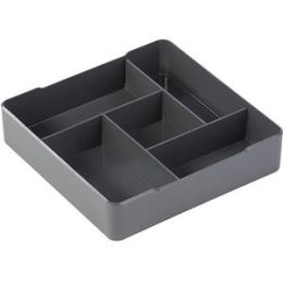 Servierhelfer Durable 3386-58 338658 Coffee Point Case anthrazit 5 Fächer stapelbar