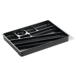 Schubladeneinsatz Durable 1712004058 Pen Tray anthrazit Idealbox, Pack 8 Stk