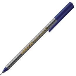 Fineliner, Edding 55, 4-55017, 0,3mm stahlblau, Pack 10 Stk