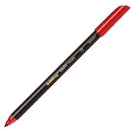 Fasermaler Edding 1200 4-1200072 1-3mm, Rundspitze, auswaschbar, rot-metallic, Pack 10 Stk