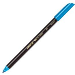 Fasermaler Edding 1200 4-1200073 1-3mm, Rundspitze, auswaschbar, blau-metallic