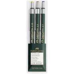 Druckbleistift Faber-Castell 136030 TK-Fine 9760 3er-Etui