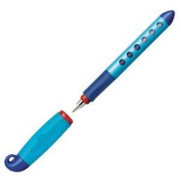 Schul-Füllfederhalter Faber-Castell 149849 Scribolino blau Linkshänder