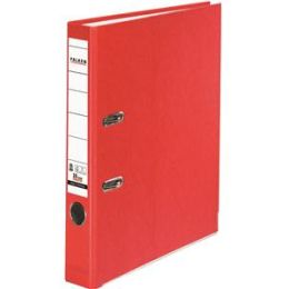 Ordner, Falken 11285293, S50 Recycolor, A4, 50mm, Pappe/Kraftpapier, rot