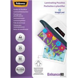 Laminierfolie Fellowes 5396205 CRC53962 A4 80micron, Pack 25 Stk