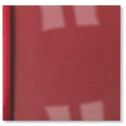 Bindemappen GBC IB386510 3,0mm/A4 rot Leinen ibiCover für 30 Blatt, Pack 100 Stk