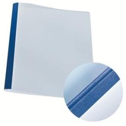 Thermobindemappen Leitz 39241 3mm blau Leinen A4, Pack 100 Stk