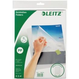Sichthüllen Leitz 4000-60-03 40006003 A4 farblos 130my PP, Pack 10 Stk