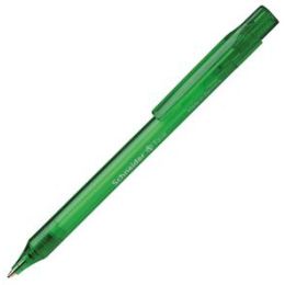 Kugelschreiber Schneider 130404 Fave M, Wechselmine, Druckmechanik, dokumentenecht, grün