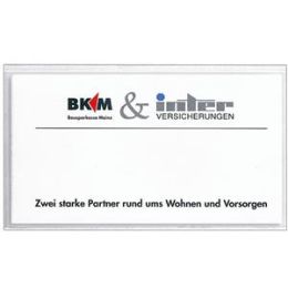 Visitenkartentasche Veloflex 2205100 Velocoll 101x52mm selbstklebend, Pack 100 Stk