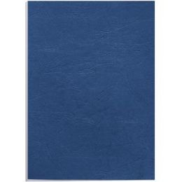 Deckblatt Fellowes 5373902 A4 royalblau Lederstruktur FSC
