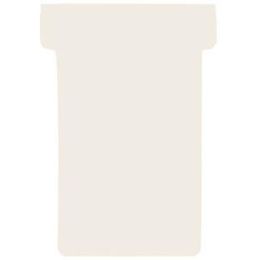 T-Karten Franken TK109 weiß 47x17mm Größe 1, Pack 100 Stk