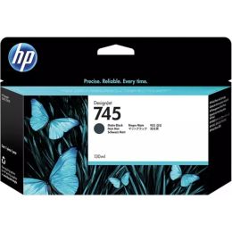 Tintenpatrone HP F9J99A 745 schwarz-matt 130ml