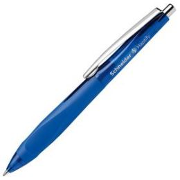 Kugelschreiber Schneider 135303 Haptify M, Wechselmine, Druckmechanik, dokumentenecht, blau